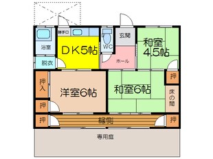 新栄東貸家の物件間取画像